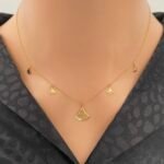 عقد ذهب عيار 21 جرام الوزن 1.07 جرام