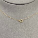 ⁦عقد ذهب عيار 18 الوزن 0.35 جرام⁩ - الصورة ⁦5⁩