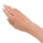 كف ذهب عيار 21 الوزن 0.90 جرام