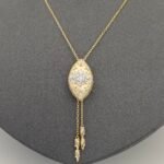 ⁦عقد ذهب عيار 18 الوزن 6.52 جرام⁩ - الصورة ⁦3⁩