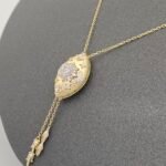 ⁦عقد ذهب عيار 18 الوزن 6.52 جرام⁩ - الصورة ⁦4⁩