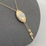 ⁦عقد ذهب عيار 18 الوزن 6.52 جرام⁩ - الصورة ⁦5⁩