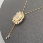 ⁦عقد ذهب عيار 18 الوزن 4.84 جرام⁩ - الصورة ⁦4⁩