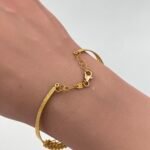 ⁦اسواره وخاتم ذهب عيار 21 الوزن 9.23 جرام⁩ - الصورة ⁦4⁩