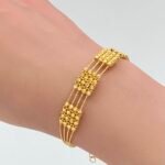 ⁦اسواره وخاتم ذهب عيار 21 الوزن 10.55⁩ - الصورة ⁦2⁩