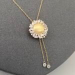 ⁦عقد ذهب عيار 18 الوزن 4.48 جرام⁩ - الصورة ⁦5⁩