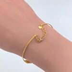 ⁦اسواره وخاتم ذهب عيار 21 الوزن 6.90 جرام⁩ - الصورة ⁦4⁩