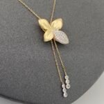 ⁦عقد ذهب عيار 18 الوزن 5.33 جرام⁩ - الصورة ⁦5⁩