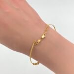 ⁦اسواره وخاتم ذهب عيار 21 الوزن 4.50 جرام⁩ - الصورة ⁦4⁩