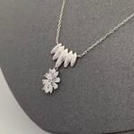 ⁦عقد ذهب عيار 18 الوزن 3.37 جرام⁩ - الصورة ⁦3⁩