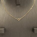 ⁦نصف طقم مواليد ذهب عيار 18 وزن 2.60 جرام تصميم مميز⁩ - الصورة ⁦2⁩