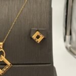 ⁦نصف طقم ذهب عيار 21 الوزن 4.75 جرام⁩ - الصورة ⁦3⁩