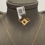 ⁦نصف طقم ذهب عيار 21 الوزن 4.75 جرام⁩ - الصورة ⁦4⁩