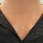 عقد ذهب عيار 18 الوزن 0.40 جرام