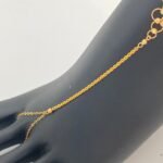 ⁦خلخال ذهب عيار 21 الوزن 2.77 جرام⁩ - الصورة ⁦3⁩