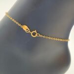 ⁦خلخال ذهب عيار 21 الوزن 2.77 جرام⁩ - الصورة ⁦4⁩