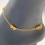 ⁦خلخال ذهب عيار 21 الوزن 2.17 جرام⁩ - الصورة ⁦2⁩