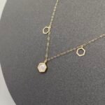 ⁦عقد ذهب عيار 18 الوزن 0.63 جرام⁩ - الصورة ⁦4⁩