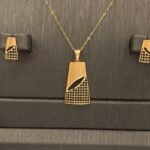 ⁦نصف طقم ذهب عيار 21 الوزن 4.84 جرام⁩ - الصورة ⁦2⁩