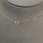 ⁦عقد ذهب عيار 18 الوزن 0.63 جرام⁩ - الصورة ⁦2⁩