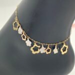 ⁦خلخال ذهب عيار 18 الوزن 1.35 جرام⁩ - الصورة ⁦2⁩