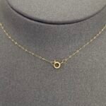 ⁦عقد ذهب عيار 18 الوزن 0.40 جرام⁩ - الصورة ⁦2⁩