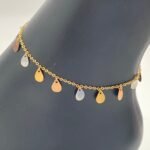 ⁦خلخال ذهب عيار 18 الوزن 2.66 جرام⁩ - الصورة ⁦2⁩