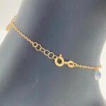 ⁦خلخال ذهب عيار 18 الوزن 2.66 جرام⁩ - الصورة ⁦3⁩