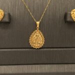 ⁦نصف طقم ذهب عيار 21 الوزن 6.39 جرام⁩ - الصورة ⁦4⁩