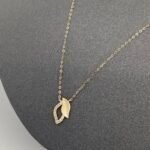⁦عقد ذهب عيار 18 وزن 0.64 جرام تصميم مميز⁩ - الصورة ⁦4⁩