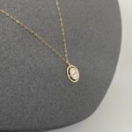 ⁦عقد ذهب عيار 18 الوزن 0.40 جرام⁩ - الصورة ⁦4⁩