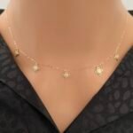 شوكر ذهب عيار 18 الوزن 1 جرام