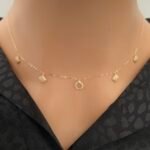 شوكر ذهب عيار 18 الوزن 1.26 جرام