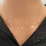 شوكر ذهب عيار 18 الوزن 1.10 جرام