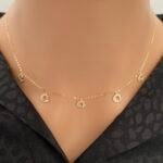 شوكر ذهب عيار 18 الوزن 1.16 جرام