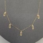 ⁦شوكر ذهب عيار 18 الوزن 1.03 جرام⁩ - الصورة ⁦4⁩