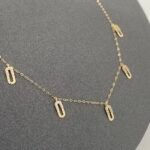 ⁦شوكر ذهب عيار 18 الوزن 1.03 جرام⁩ - الصورة ⁦3⁩