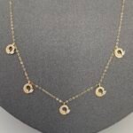 ⁦شوكر ذهب عيار 18 الوزن 1.16 جرام⁩ - الصورة ⁦5⁩