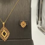 ⁦نصف طقم ذهب عيار 21 الوزن 5.08 جرام⁩ - الصورة ⁦3⁩