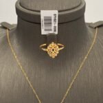 ⁦نصف طقم ذهب عيار 21 الوزن 5.08 جرام⁩ - الصورة ⁦4⁩