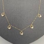 ⁦شوكر ذهب عيار 18 الوزن 1.09 جرام⁩ - الصورة ⁦4⁩