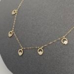 ⁦شوكر ذهب عيار 18 الوزن 1.09 جرام⁩ - الصورة ⁦5⁩