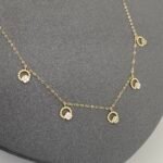 ⁦شوكر ذهب عيار 18 الوزن 1.09 جرام⁩ - الصورة ⁦3⁩