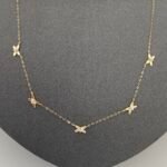 ⁦شوكر ذهب عيار 18 الوزن 1.06 جرام⁩ - الصورة ⁦3⁩