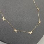 ⁦شوكر ذهب عيار 18 الوزن 1.06 جرام⁩ - الصورة ⁦4⁩