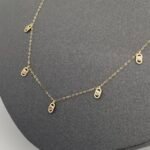 ⁦شوكر ذهب عيار 18 الوزن 0.98 جرام⁩ - الصورة ⁦3⁩