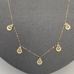 ⁦شوكر ذهب عيار 18 الوزن 1.26 جرام⁩ - الصورة ⁦3⁩