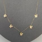 ⁦شوكر ذهب عيار 18 الوزن 1.29 جرام⁩ - الصورة ⁦5⁩