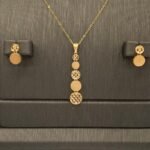 ⁦نصف طقم ذهب عيار 21 الوزن 4.31 جرام⁩ - الصورة ⁦2⁩