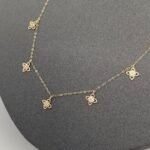 ⁦شوكر ذهب عيار 18 الوزن 1 جرام⁩ - الصورة ⁦4⁩